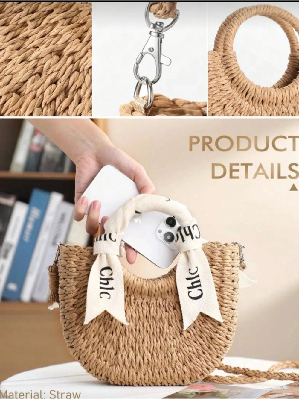 A Classy Chic Boutique handwoven straw